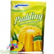 Komet, sugar free and sweeteners free Pineapple pudding