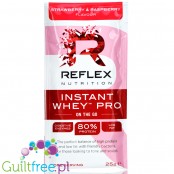 Reflex Instant Whey™ Pro Strawberry & Raspberry - odżywka w saszetce, 20g białka & 90kcal