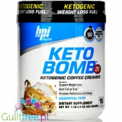 BPI Keto Bomb Caramel Macchiato - MCT z awokado i elektrolitami, keto creamer