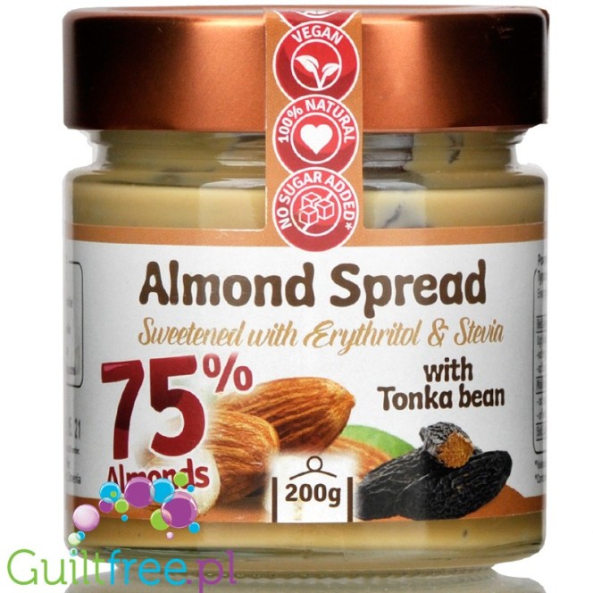 Fit Cookie Almond Spread with erythritol and tonka bean