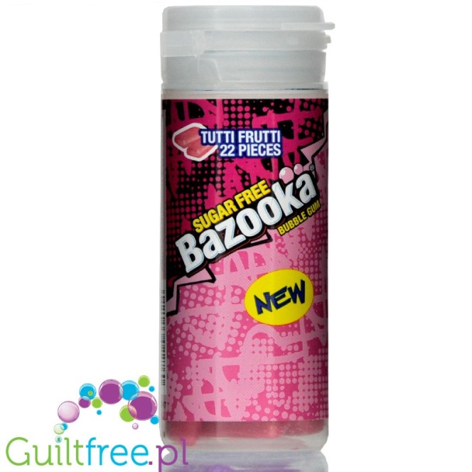 Bazooka sugar free Bubble Gum Tutti Frutti