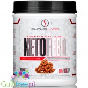 Purus Labs Ketofeed, Samoa Chocolate Cream - low glycemic meal replacement 21.3 oz