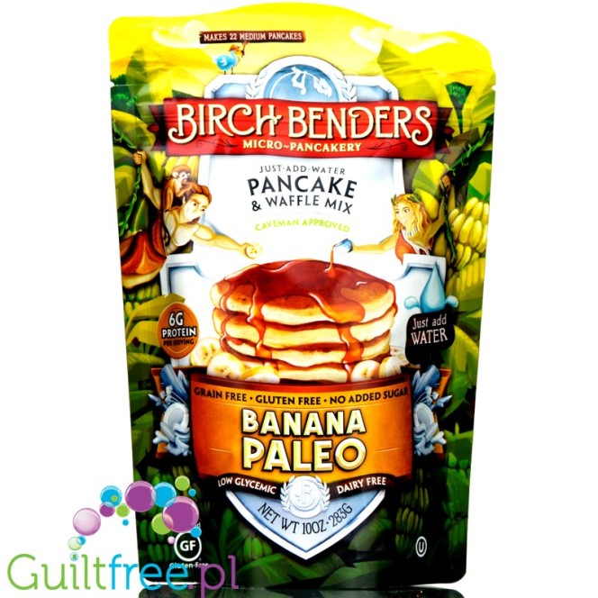 Birch Benders Paleo Banana - mix do naleśników i gofrów bez glutenu