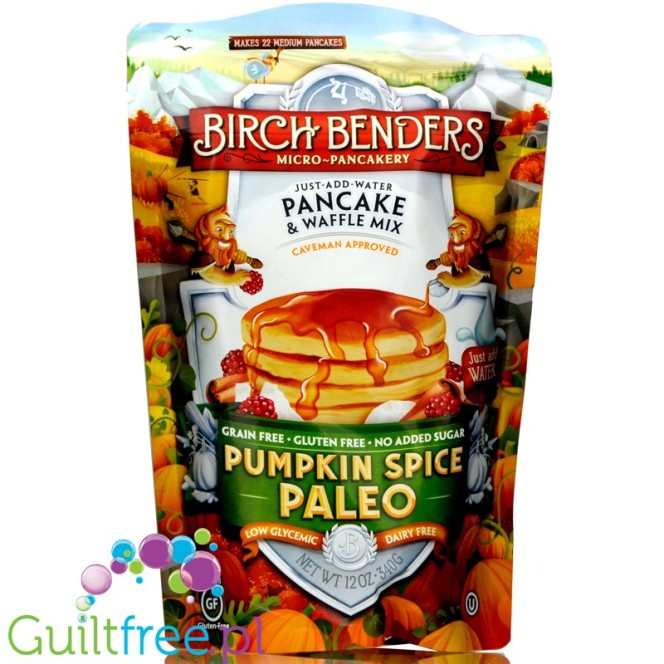 Birch Benders Paleo Pancake and Waffle Mix, Pumpkin Spice