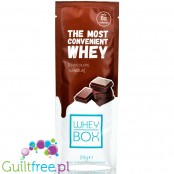 Whey Box Chocolate - odżywka białkowa w saszetce, 82kcal, Czekolada