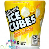 Ice Breakers Ice Cubes Cool Lemon, cytrynowa guma do żucia bez cukru