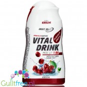 Vital Drink Cherry concentrated water flavor enhancer