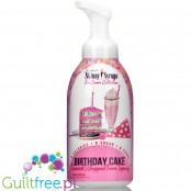 Skinny Syrups Whipped Foam Birthday Cake Foam Topping