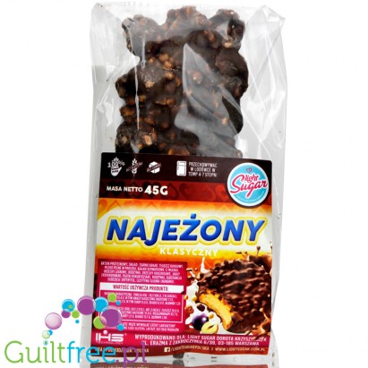 Light Sugar Najezony Classic - protein cookie with nuts and raisins with chocolate