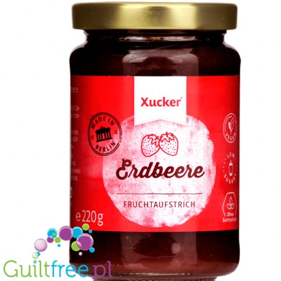 Xucker Fruit - dżem truskawkowy bez cukru zksylitolem