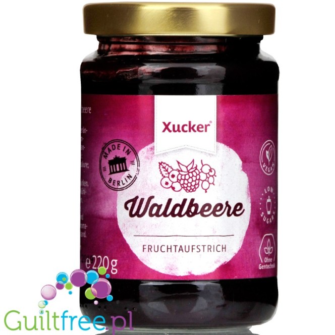 Xucker Fruit - Owoce Leśne, dżem bez cukru z ksylitolem