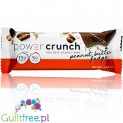 Power Crunch Peanut Butter Fudge - wafelek proteinowy ze stewią, Krówka, Czekolada & Masło Orzechowe