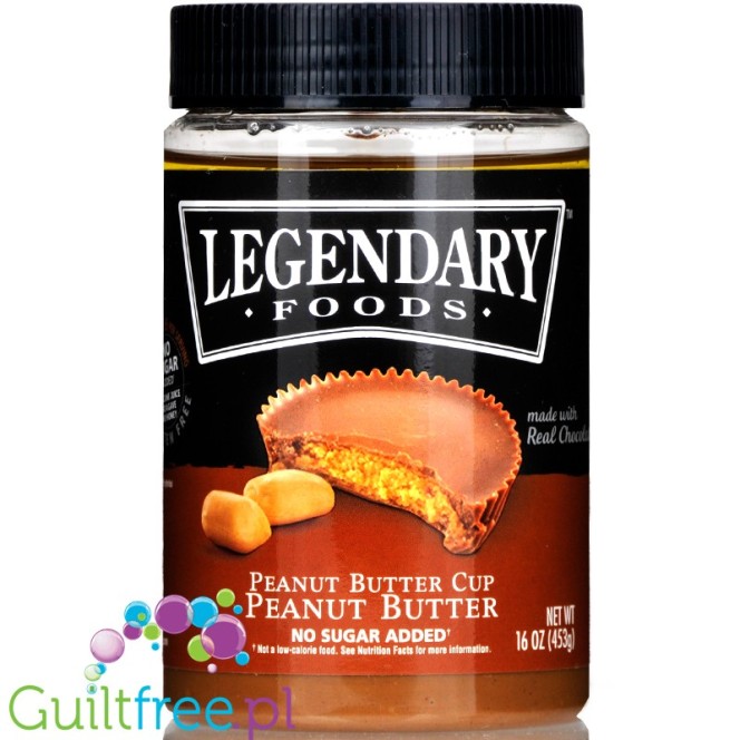 Legendary Foods Peanut Butter Cup - reesesowe keto masło orzechowe bez cukru
