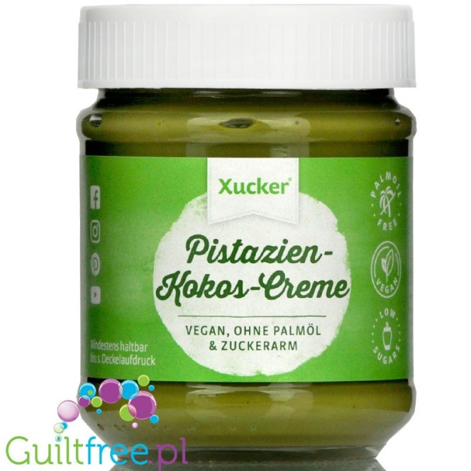 Xucker Pistachio-coconut spread with xylitol