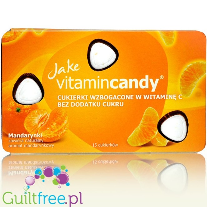 Jake Vitamin Candy Mandarines - sugar free candies with vitamins