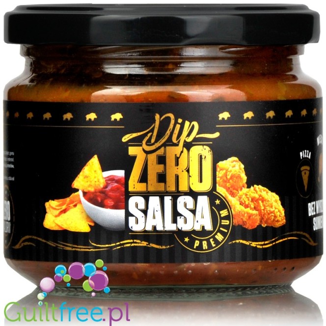 WK Nutrition Dip Zero Salsa low calorie thick dip for meat and nachos
