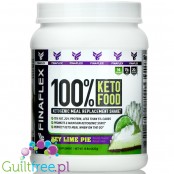 Finaflex 100% Keto Food, Ketogenic Meal Replacement Shake, Key Lime Pie