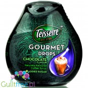 Teisseire Gourmet Drops Chocolate - słodzik do kawy z naturalnymi aromatami
