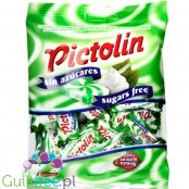 Pictolin Mint, śmietankowo-miętowe cukierki bez cukru do żucia