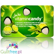 Jake Vitamin Candy® Limonka & Zielona Herbata - cukierki bez cukru z witaminą C