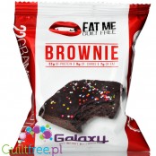 EatMe Guilt Free, Brownie, Galaxy low carb, flourless, high protein brownie with sprinkles