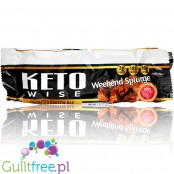 Healthsmart Keto Wise Weekend Splurge keto baton proteinowy z MCT (Ciasteczko, Karmel, Czekolada & Nugat)