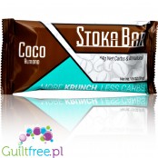 Stoka Nutrition Bar, Coco Almond - vegan keto crunchy granola bar, gluten free & all natural