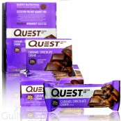 Quest Bar Caramel Chocolate Chunk protein bar BOX OF 12 BARS