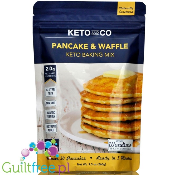 Keto & Co Pancake & Waffle Keto Baking Mix
