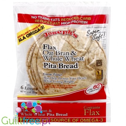 Joseph's Flax Oat Bran & Whole Weat Pita Bread Pita bread