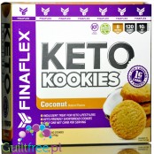 Finaflex Keto Kookies Coconut Shortbread - maślane herbatniki kokosowe 1g net carbs