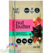 High Key Keto Nut Butter Chocolate & Macadamia squeeze pack