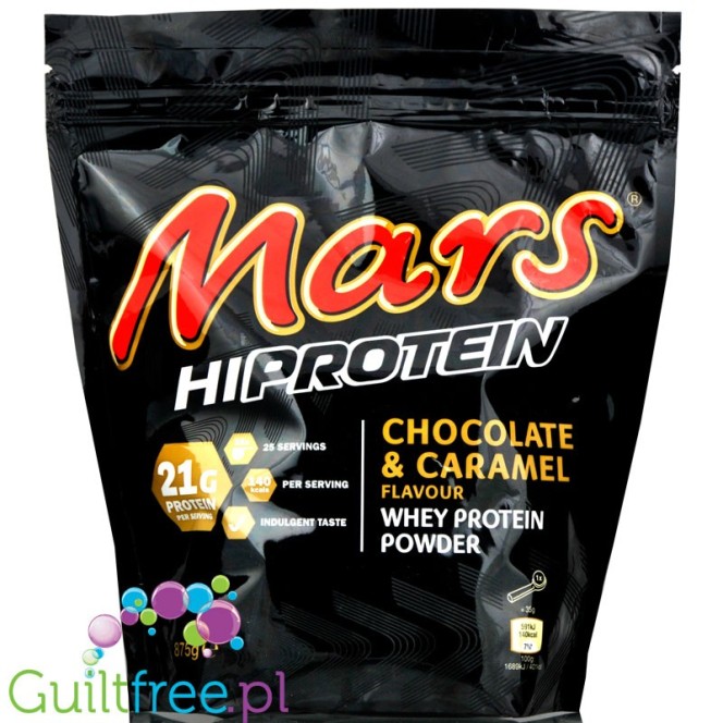 Mars Hi-Protein Whey Chocolate & Caramel odżywka białkowa 0,87kg
