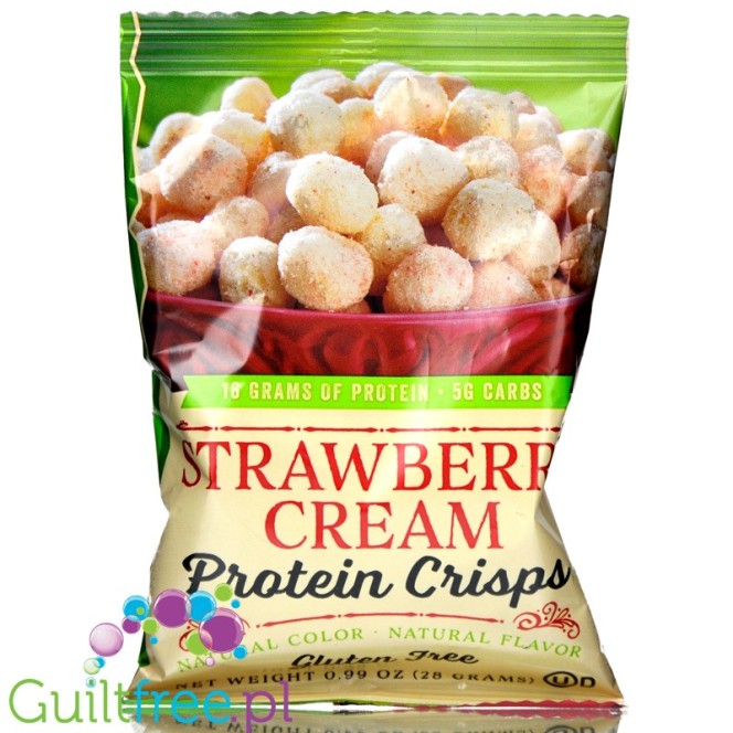 Healthy Living Foods Protein Crisps, Strawberry Cream 0.99 oz by Healthwise