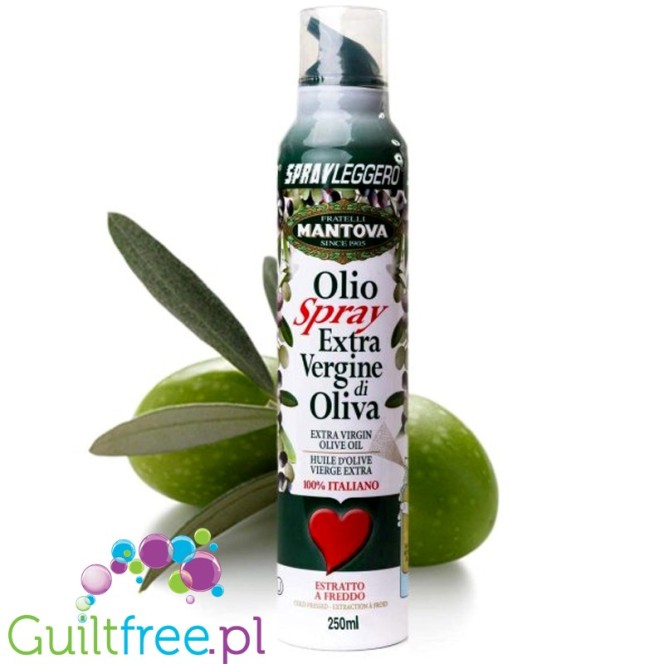 SprayLeggero Mantova oliwa z oliwek extra virgin, spray do smażenia bez propellantów