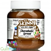 Skinny Food Chocaholic Spread Chocolate Hazelnut - krem czekoladowo-orzechowy bez cukru ze stewią