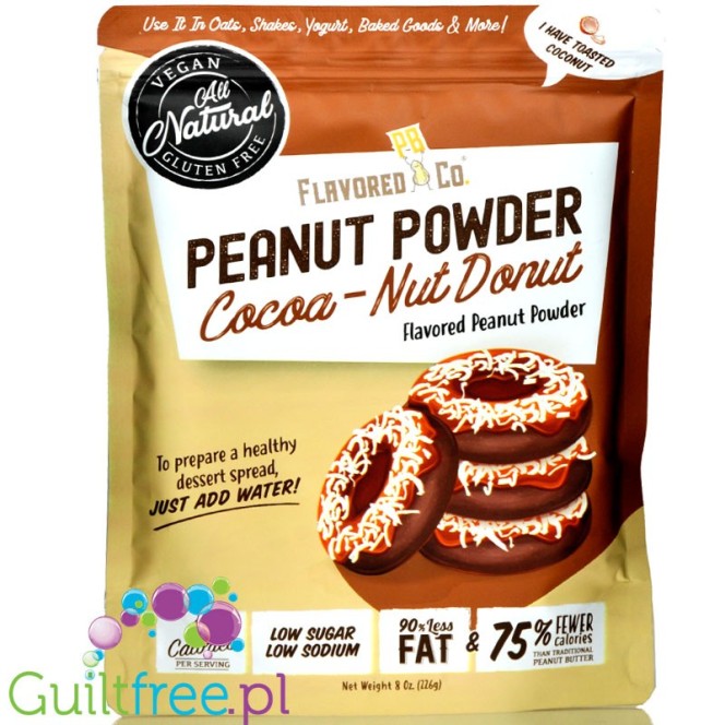 Flavored PB & Co Cocoa-Nut Donut - naturalne masło orzechowe w proszku