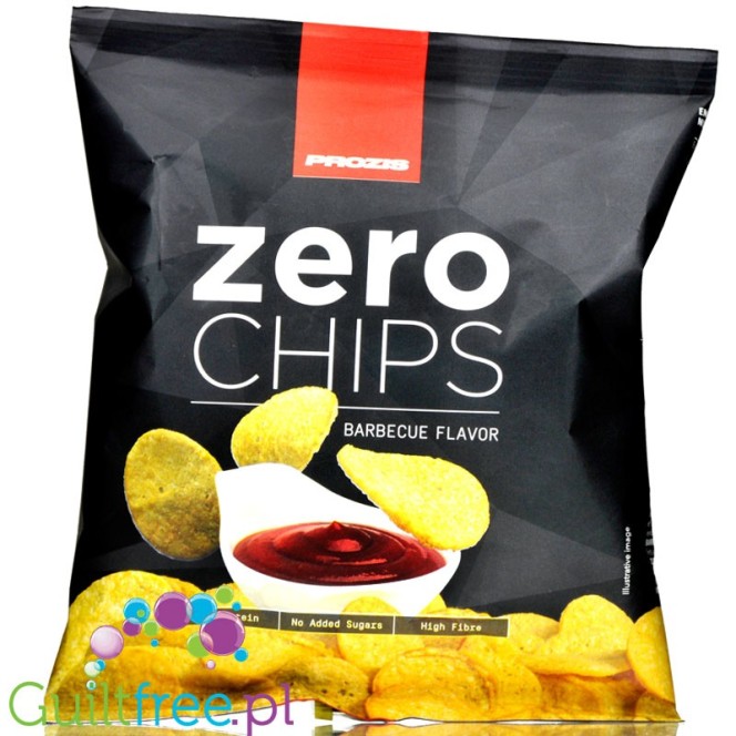 Prozis Zero Chips Barbecue - proteinowe o smaku BBQ