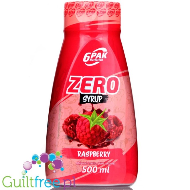6Pak Nutrition Zero Sauce Raspberry - malinowy sos zero