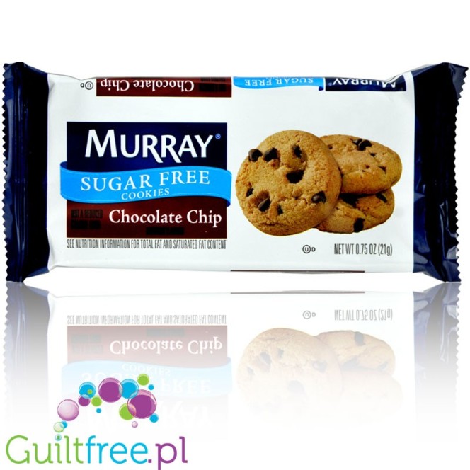 Murray Sugar Free Chocolate Chip Cookies - kruche ciastka z czekoladą bez cukru