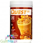 Quest Protein Powder Peanut Butter - odżywka białkowa ze stewią, Masło Orzechowe