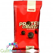 Prozis Protein Malts chrupiące kuleczki proteinowe w polewie czekoladowej 69% mniej cukru