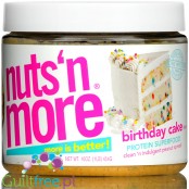 Nuts 'N More Birthday Cake Masło Orzechowe z ksylitolem 35g białka