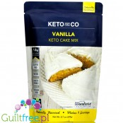 Keto & Co Vanilla Cake - mix do niskowęglowodanowego ciasta waniliowego bez cukru