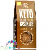 Diet Food Keto Cookies Cocoa - ketogeniczne bio ciasteczka kakaowe