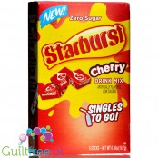 Starburst Zero Sugar Cherry Singles to Go 0.59oz (16.7g)