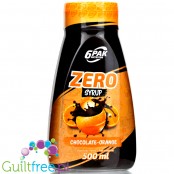 6Pak Zero Sauce Chocolate & Orange sugar & fat free