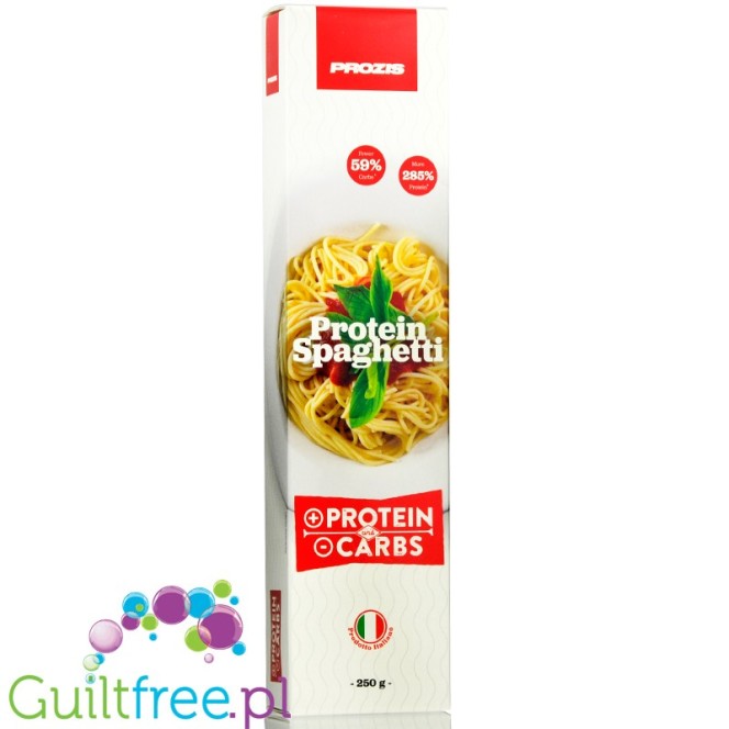 Prozis Protein Pasta Spaghetti - makaron niskowęglowodanowy 50% białka