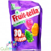 Fruittella 30% mniej cukru, żelki misie