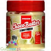 Prozis Whey Choco Butter Coconut Almond - białkowy krem Biała Czekolada, Kokos & Migdał